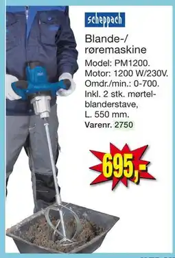 Harald Nyborg Blande-/ røremaskine tilbud