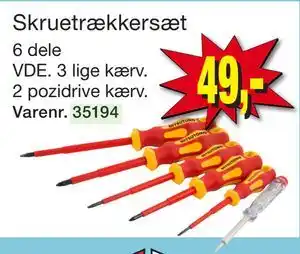 Harald Nyborg Skruetrækkersæt tilbud