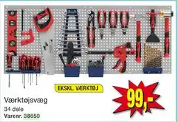 Harald Nyborg Værktøjsvæg tilbud