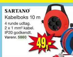 Harald Nyborg Kabelboks 10 m tilbud