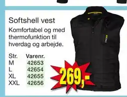 Harald Nyborg Softshell vest tilbud
