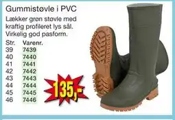 Harald Nyborg Gummistøvle i PVC tilbud