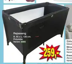 Harald Nyborg Rejseseng tilbud