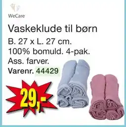 Harald Nyborg Vaskeklude til børn tilbud