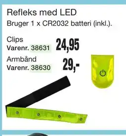 Harald Nyborg Refleks med LED tilbud