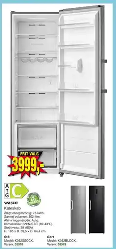 Harald Nyborg Køleskab tilbud