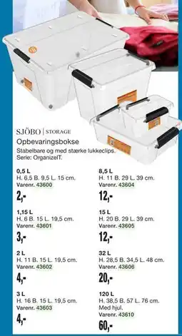 Harald Nyborg Opbevaringsbokse tilbud