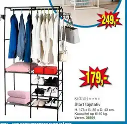 Harald Nyborg Stort tøjstativ tilbud