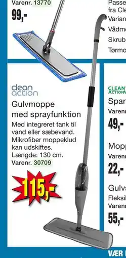 Harald Nyborg Gulvmoppe med sprayfunktion tilbud