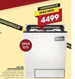 Punkt1 Aeg int. opvaskemaskine tilbud