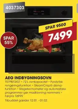 Punkt1 Aeg indbygningsovn tilbud