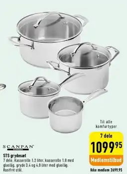 Imerco STS grydesæt tilbud