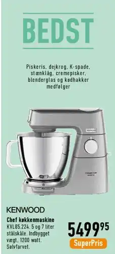 Imerco Chef køkkenmaskine tilbud