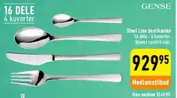 Imerco Steel Line bestikkeske tilbud