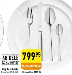 Imerco King bestikæske tilbud