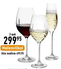 Imerco 2-pak vinglas tilbud