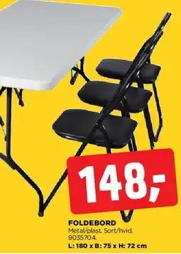 jem & fix Foldebord tilbud