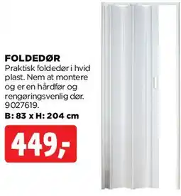 jem & fix Foldedør tilbud