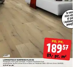 jem & fix LAMINATGULV SURPRISE PLUS EG tilbud