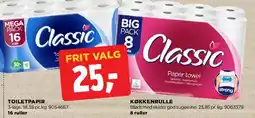 jem & fix Classic (toiletpapir / køkkenrulle) tilbud