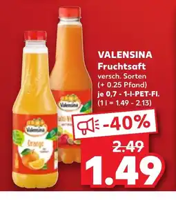 Kaufland DE VALENSINA Fruchtsaft tilbud