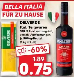 Kaufland DE DELVERDE Ital. Teigwaren tilbud