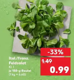 Kaufland DE Ital./franz. Feldsalat tilbud