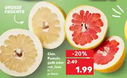 Kaufland DE Chin. Pomelo gelb oder rot, lose tilbud