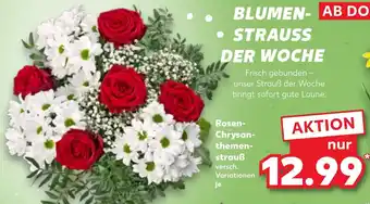 Kaufland DE Rosen- Chrysan- themen- strauß tilbud