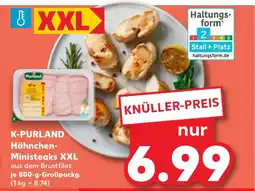 Kaufland DE K-PURLAND Hähnchen- Ministeaks XXL tilbud