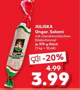 Kaufland DE JULISKA Ungar. Salami tilbud
