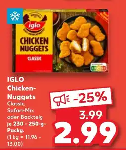 Kaufland DE IGLO Chicken- Nuggets tilbud