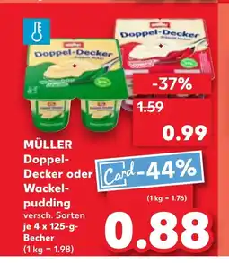 Kaufland DE MÜLLER Doppel- Decker oder Wackel- pudding tilbud