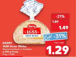 Kaufland DE HARRY 1688 Unser Mildes tilbud