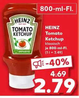 Kaufland DE HEINZ Tomato Ketchup tilbud