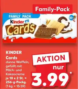 Kaufland DE KINDER Cards tilbud