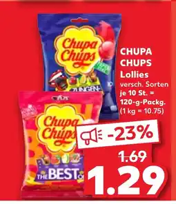 Kaufland DE CHUPA CHUPS Lollies tilbud