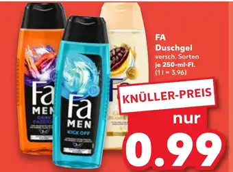 Kaufland DE FA Duschgel tilbud