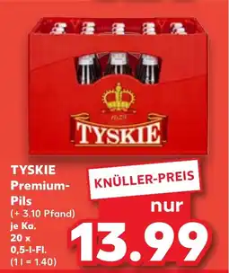 Kaufland DE TYSKIE Premium- Pils tilbud
