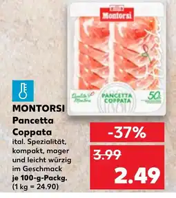 Kaufland DE MONTORSI Pancetta Coppata tilbud