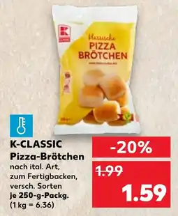 Kaufland DE K-CLASSIC Pizza-Brötchen tilbud