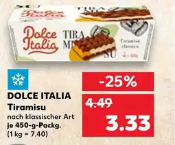 Kaufland DE DOLCE ITALIA Tiramisu tilbud