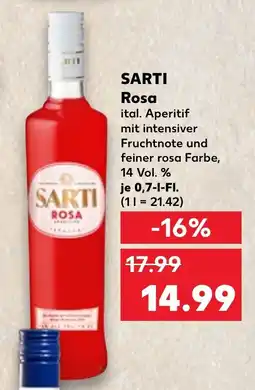 Kaufland DE SARTI Rosa tilbud