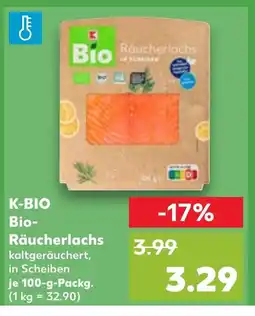 Kaufland DE K-BIO Bio- Räucherlachs tilbud