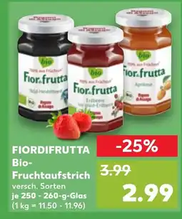 Kaufland DE FIORDIFRUTTA Bio- Fruchtaufstrich tilbud