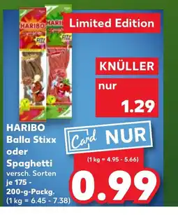 Kaufland DE HARIBO Balla Stixx oder Spaghetti tilbud