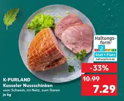 Kaufland DE K-PURLAND Kasseler Nussschinken tilbud