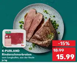 Kaufland DE K-PURLAND Rinderschmorbraten tilbud