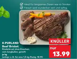 Kaufland DE K-PURLAND Beef Brisket tilbud
