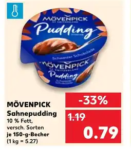 Kaufland DE MÖVENPICK Sahnepudding tilbud